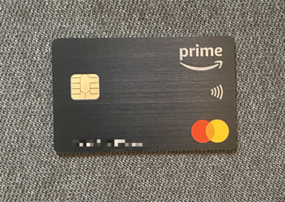 Amazon Prime Mastercardの実物