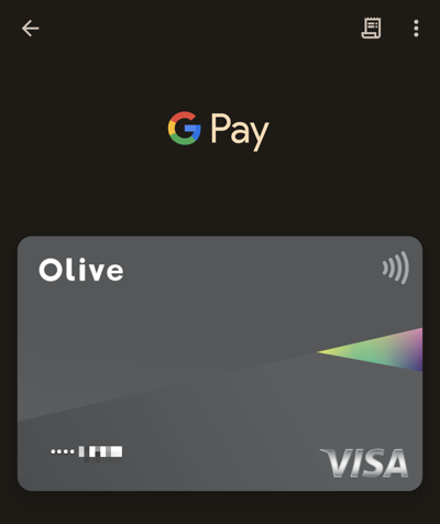Google Pay（Google ウォレット）のVisaのタッチ決済