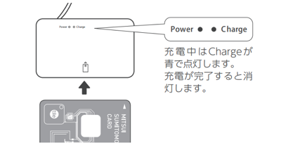 三井住友カード Tileの充電方法