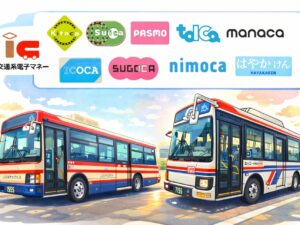 福島交通・会津バスがSuica／PASMO対応