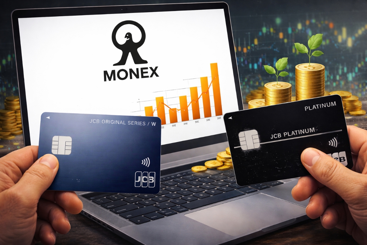 JCBのクレカ積立、マネックス証券に対応