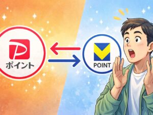 PayPayポイントとVポイントの相互交換