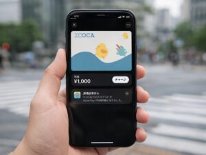 ICOCA（TOICAモデル）のモバイルIC