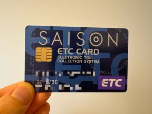 セゾンカードのETCカード(実物)