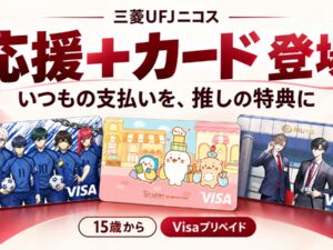 三菱UFJニコス「応援＋カード」開始