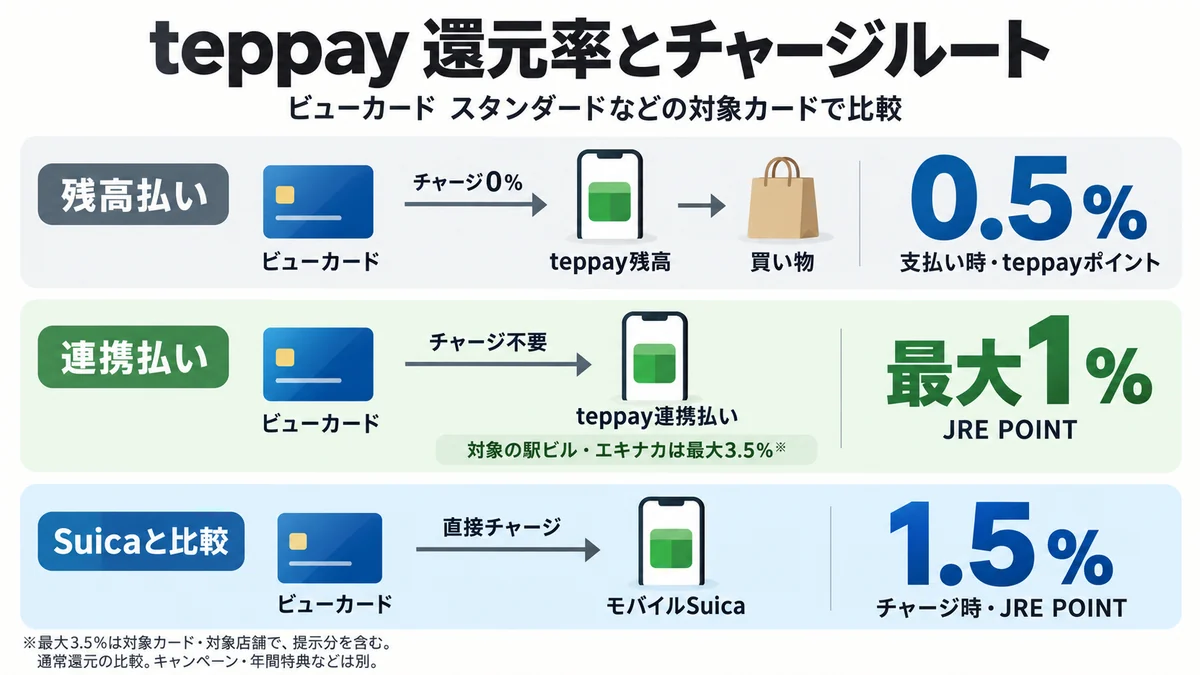teppayの還元率